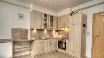 Küche für Frühstücksbuffet | © Haus Brandner
