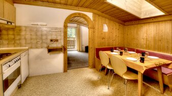 Küche mit Sitzecke | © Haus Brandner